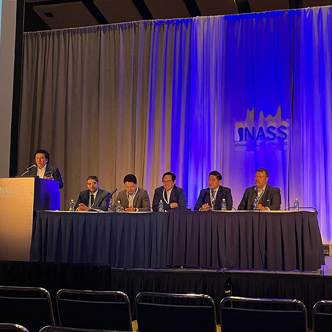 Dr. Daniel Choi Serves as a Panel Speaker at the 2022 North American Spine Society Meeting