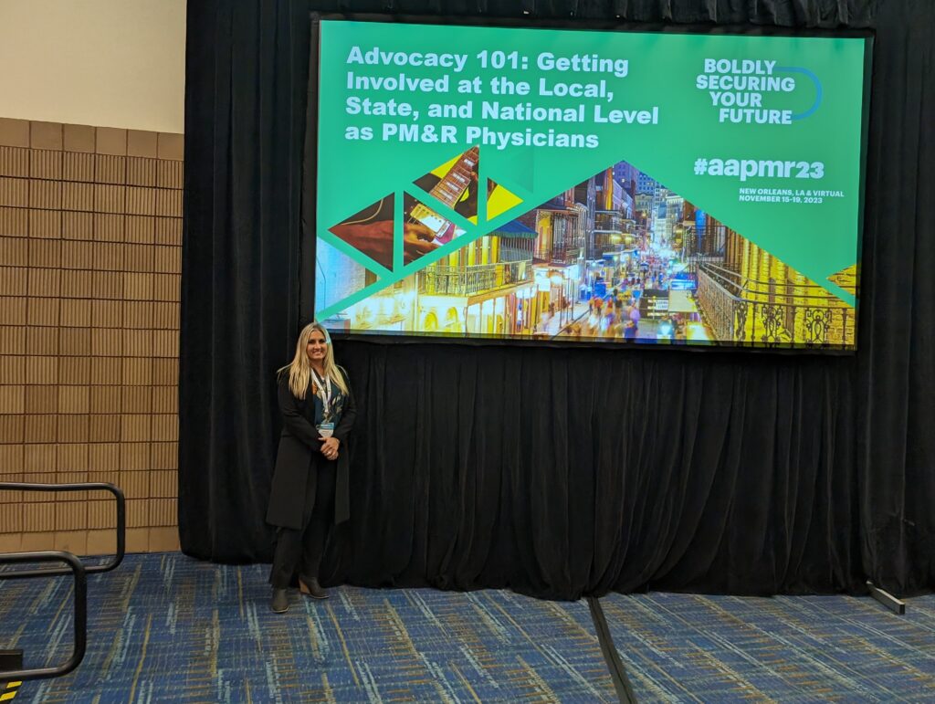  Dr. Antigone Argyriou speech at the 2023 AAPMR Conference