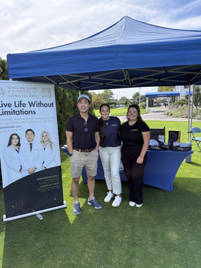Spine Medicine & Surgery of Long Island team sponsoring the NYS Troopers Memorial Fund Golf Outing at Rockville Links on September 8